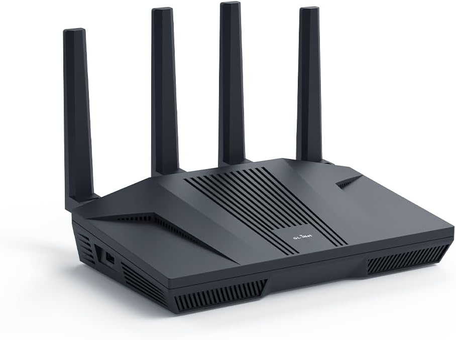 Bộ định tuyến wifi GL.iNet GL-MT6000(Flint 2) (ExpressVPN Aircove) WiFi 6 Router | Gaming WiFi Route