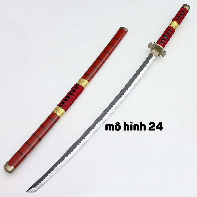 [DÀI 105CM] Kiếm gỗ BẢN ANIME cosplay hóa trang nhân vật Roronoa Zoro trong one piece katana nhật bả