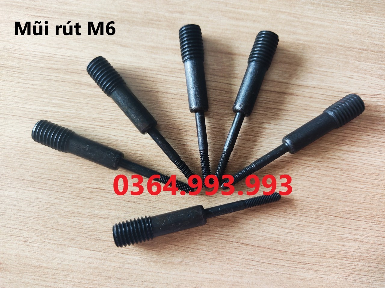Mũi rút máy bắn tán rút RL0310/Phụ kiện rút ốc tán RL0310 (M4 M5 M6 M8 - Đơn)
