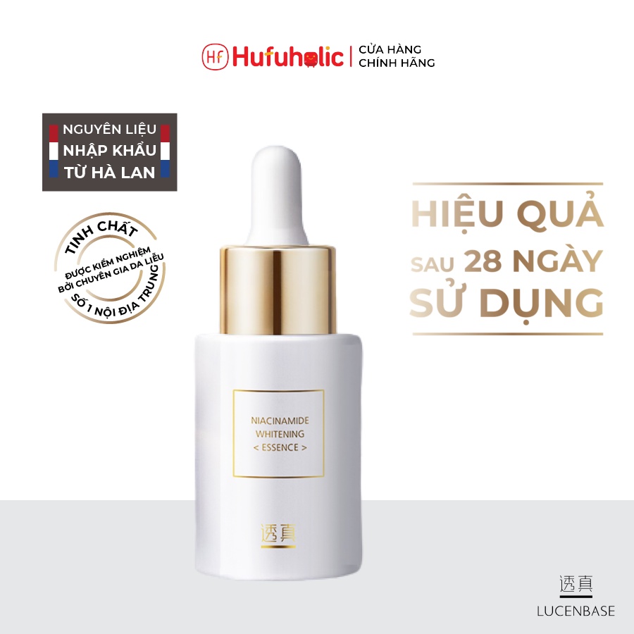 LUCENBASE – Tinh chất Nicotinamide Essence 3% 5% 10%phục hồi trắng da se lỗ chân lông cân bằng da
