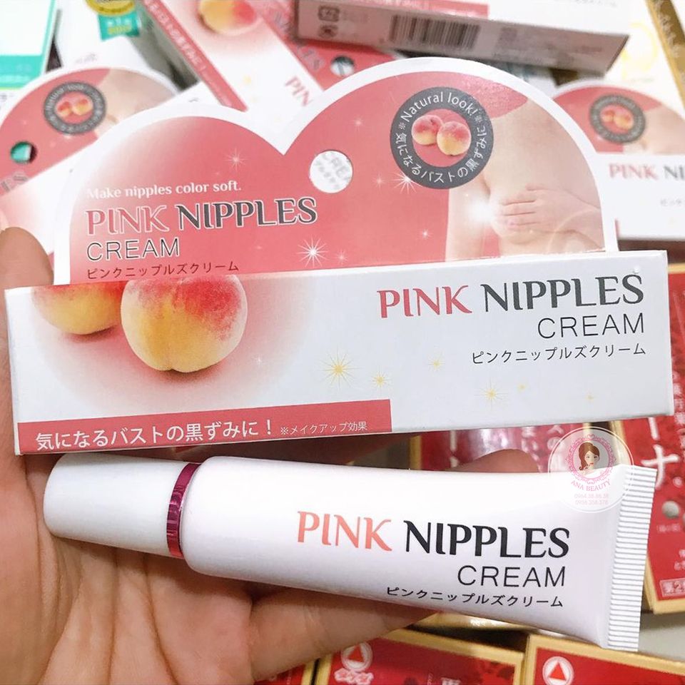 [Hcm]Kem Lột Hồng Nhũ Hoa Pink Niples Cream 20G