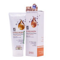 [HCM]Sữa rửa mặt chống lão hóa da 3 in 1 Dabo Collagen Natural Rich Foam Cleanser ( 180ml )