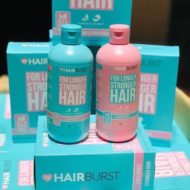 [Hcm]Bộ Dầu Gội & Dầu Xả Hairburst Shampoo & Conditioner For Longer Stronger Hair (2X350Ml)