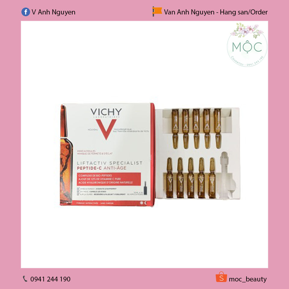 Tinh Chất Liftactiv Specialist Ampoule Peptide - C (Tách Sét 10 Ống - Không Hộp)