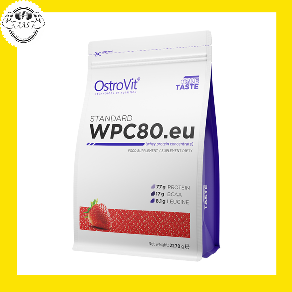 [Hcm]Whey Protein - Ostrovit - Standards Wpc80.Eu - 5.5Lbs - Bổ Sung Protein Tăng Cơ Giảm Mỡ - Từ Ba Lan