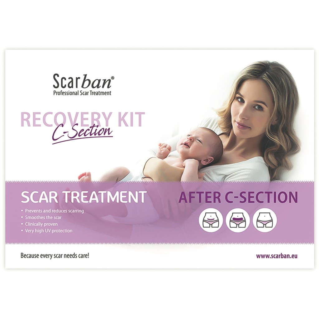 Miếng Dán Làm Mờ Sẹo Sau Mổ Đẻ Scar Ban - C - Section [ XUẤT XỨ: VƯƠNG QUỐC BỈ ]