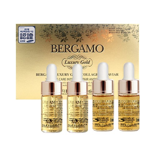 [Hcm]Serum Bergamo Hàn Quốc Dưỡng Da Chuyên Sâu Mờ Nếp Nhăn Se Khít Lỗ Chân Lông Chống Lão Hóa Da Nuôi Dưỡng Và Làm Trắng Da Phục Hồi Da Tổn Thương Sẹo Do Mụn Để Lại