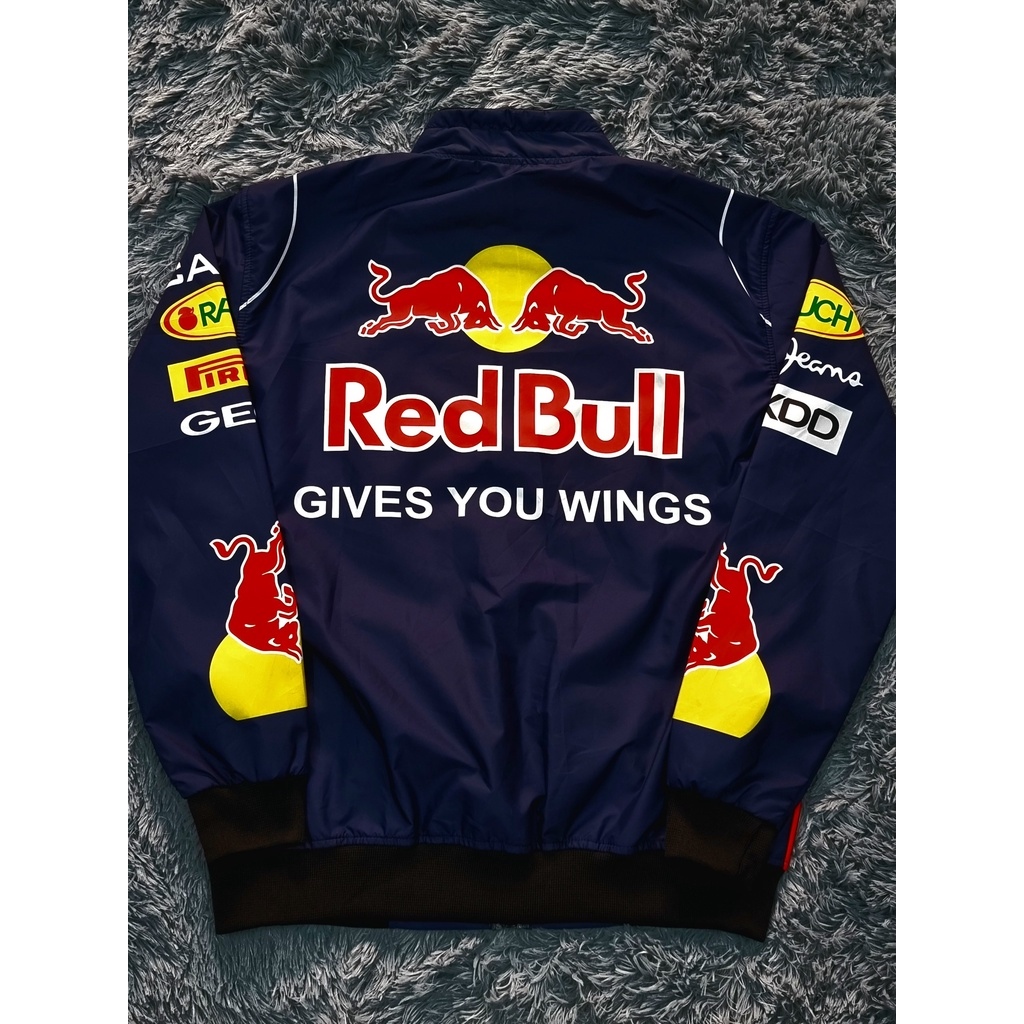 áo khoác nam áo hoodie nam áo khoác hoodie nam Áo khoác Redbull vải dù 2 lớp chống nước logo hình tr