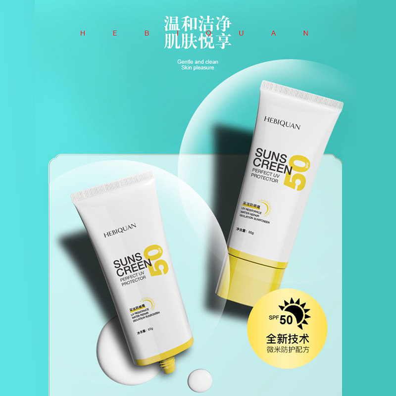 Kem Chống Nắng Vật Lý Hebiquan Sunscreen Perfect Uv Protector Spf50