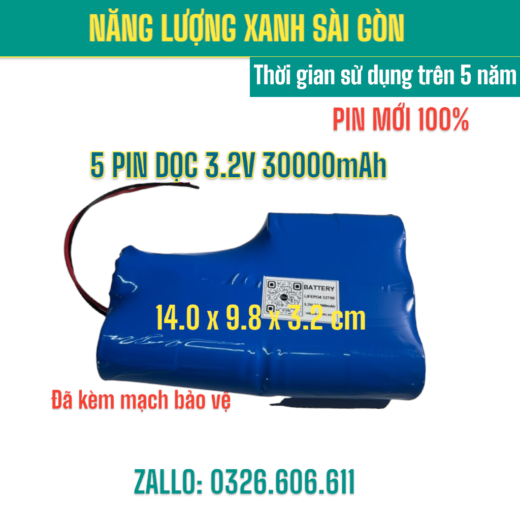 Pin đèn năng lượng mặt trời Life04 32650/32700 chất lượng cao 3.2v 6000mAh 12000mAh 24000mAh 30000mA