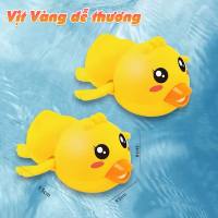 Đồ chơi trong bể tắm rùa ếch cá heo vịt cua vặn cót cho bé vui nhộn 6688