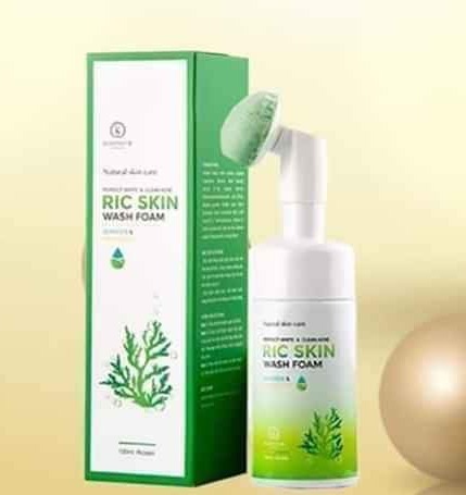 SỮA RỬA MẶT RIC SKIN LOẠI BỎ NÁM MUN TÀN NHAN DƯỠNG TRẮNG DA