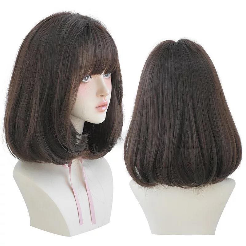 Tóc giả nữ cả đầu ❤️FREESHIP❤️ Tóc giả nguyên đầu vic mẫu mới 2020 ảnh