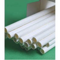 100 Ống Hút Giấy Phi 6 Biogreen 3 lớp kích thước 6 x 197mm màu trắng nâu kraft