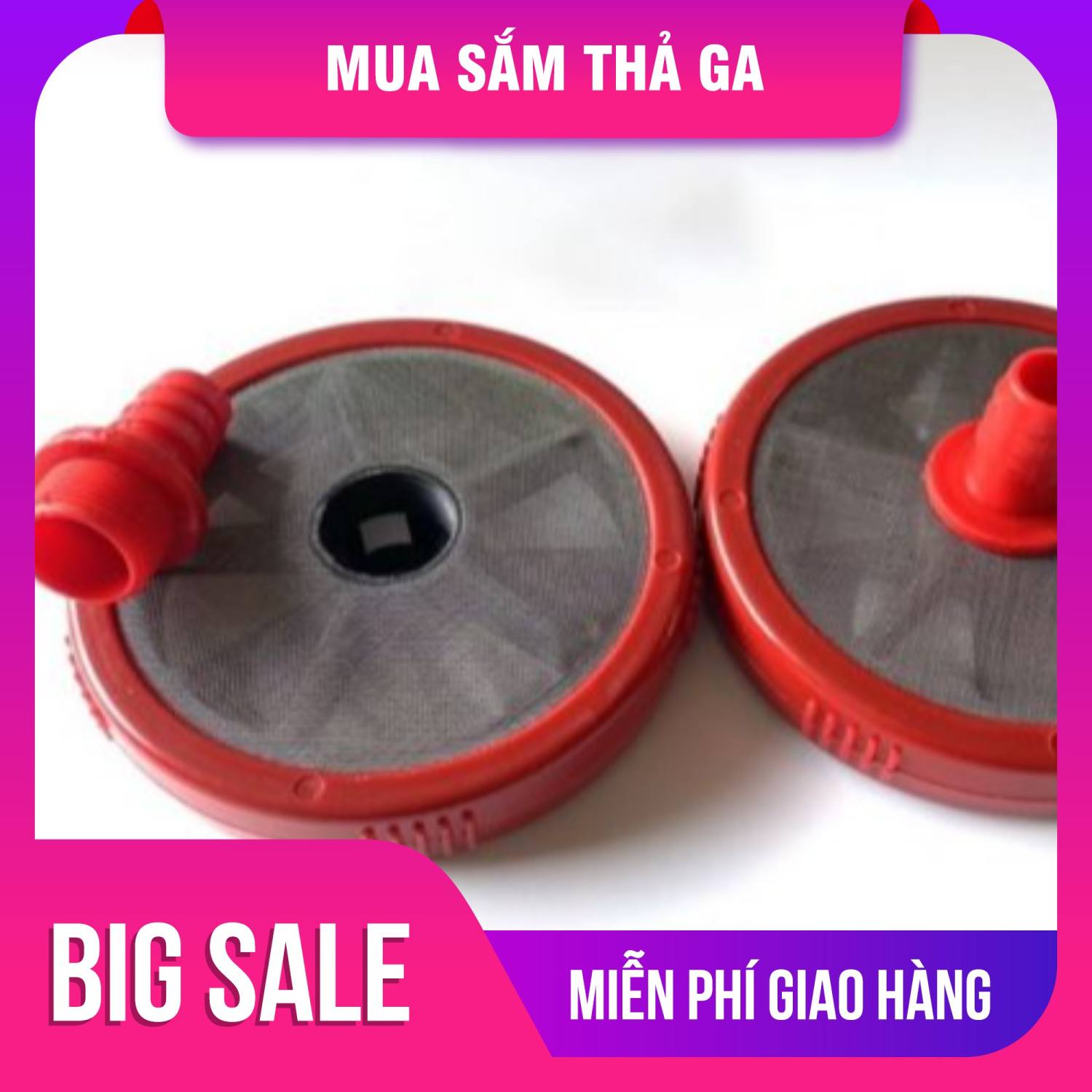 Lọc rác ĐK 12cm đầu phun xịt áp lực bằng lưới thép không rỉ LRD12