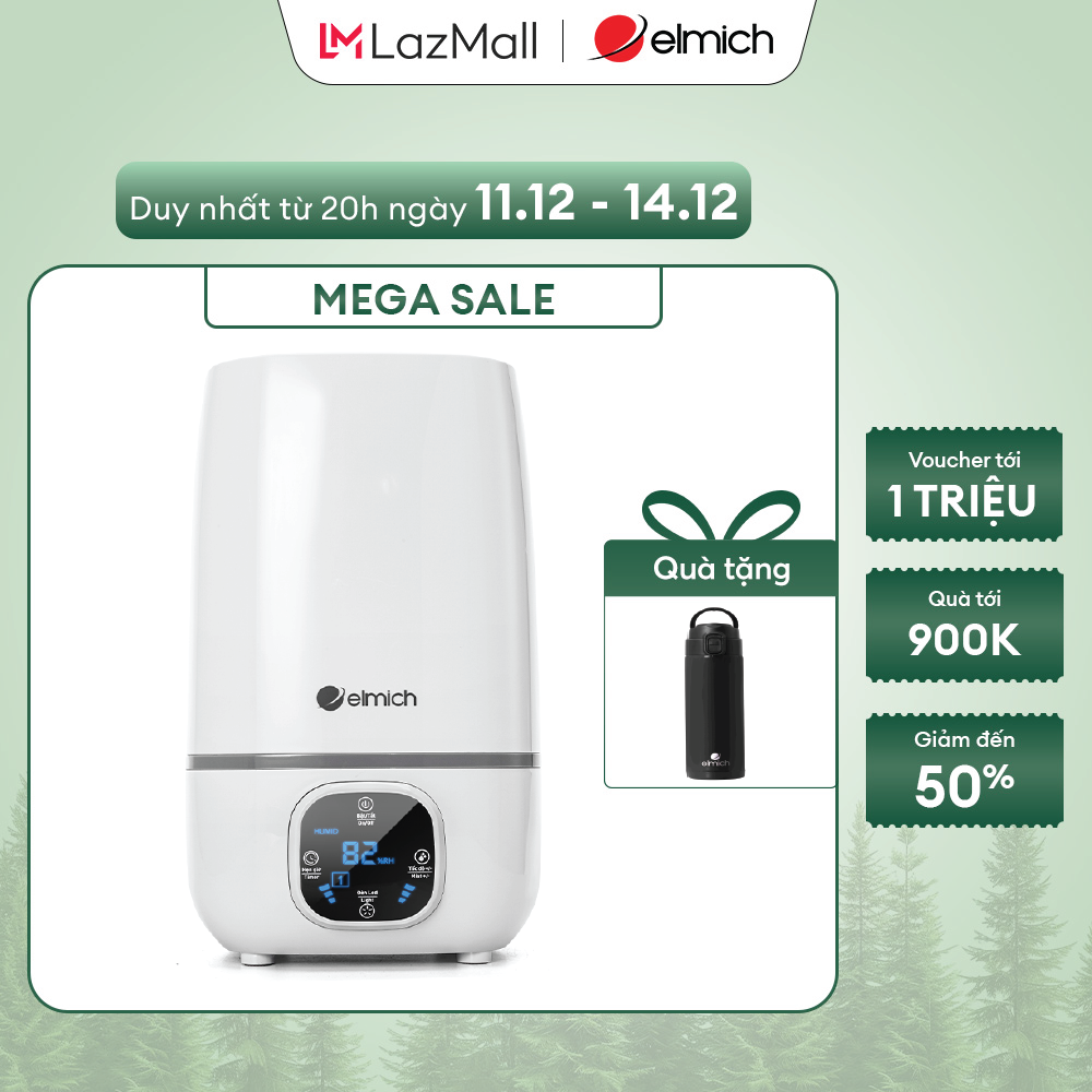 (SALE TẾT)Máy tạo ẩm siêu âm Elmich HE-8987