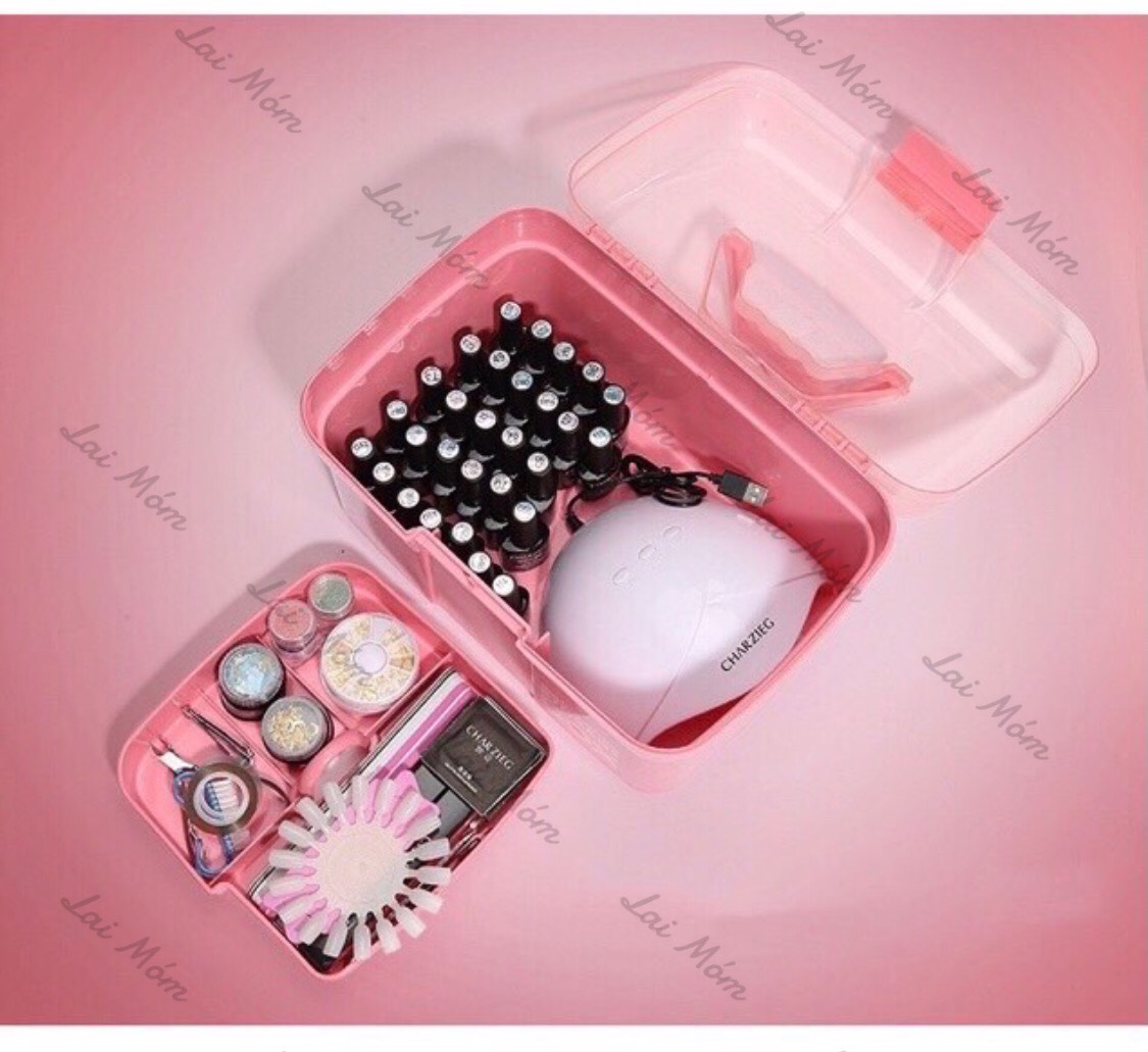 Cốp Đựng Đồ Nail Nhựa Cao Cấp Box 31 - 21 - 20