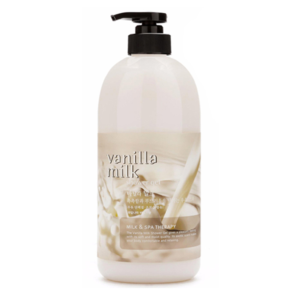 Sữa tắm làm sạch và cung cấp độ ẩm vani Welcos Body Phren Shower Gel Hàn Quốc 740ml