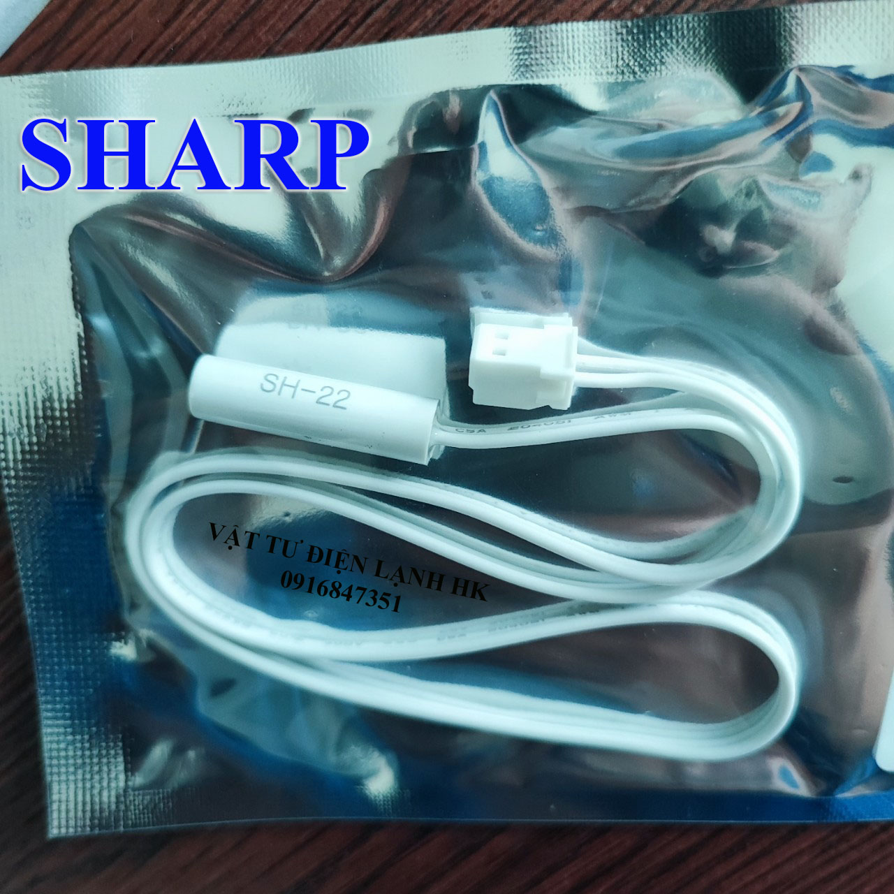 COMBO 10 cái Sensor tủ lạnh SHARP SH-22 - Đầu dò cảm biến nhiệt độ tl sáp senso