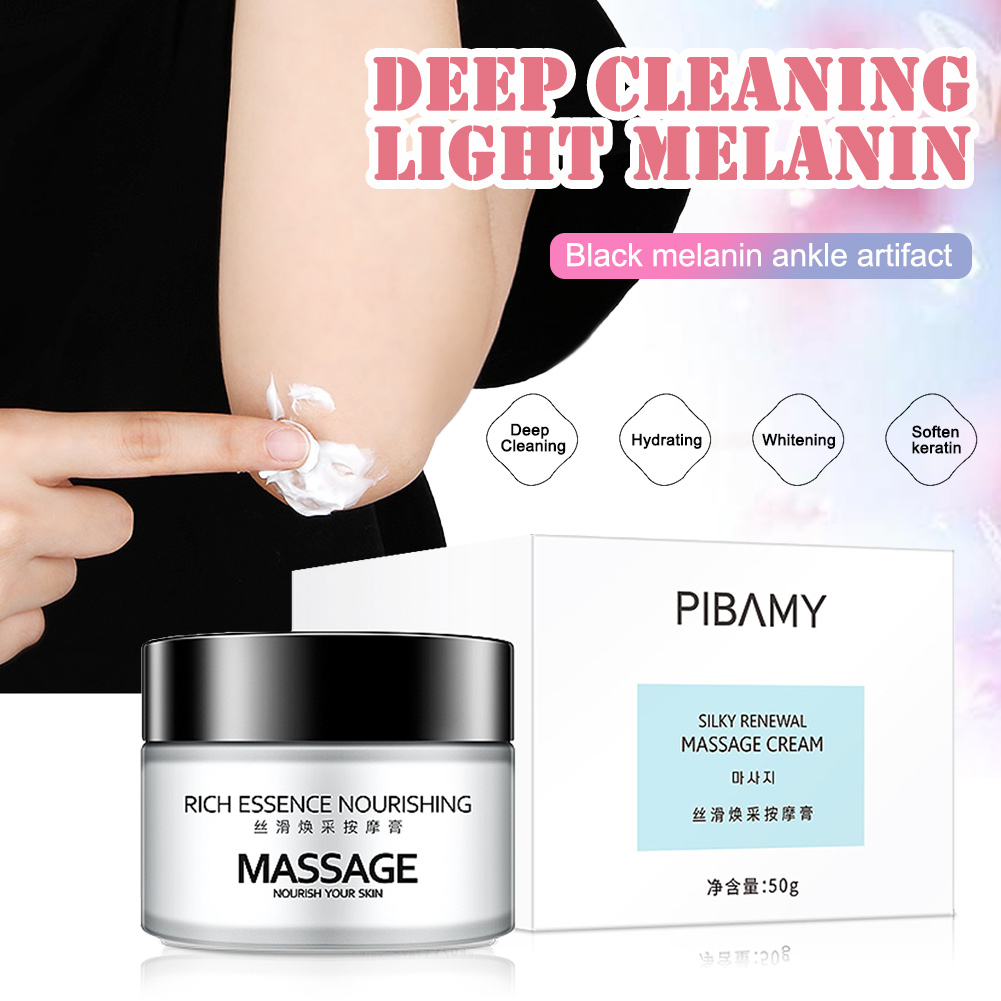 50Ml Kem Đen Massage Khớp Gối Suy Giảm Sắc Tố Mắt Cá Chân Đen Tạo Tác Nữ