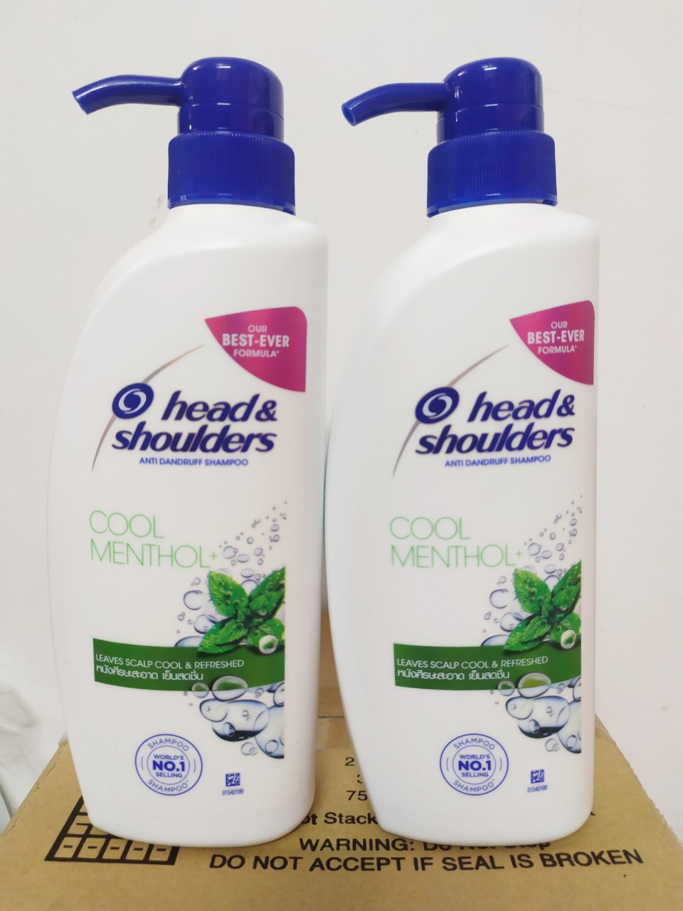 Combo 2 Chai Dầu Gội Head&Shoulders Thái Lan 450Ml Chính Hãng Mát Lạnh Sạch Gàu