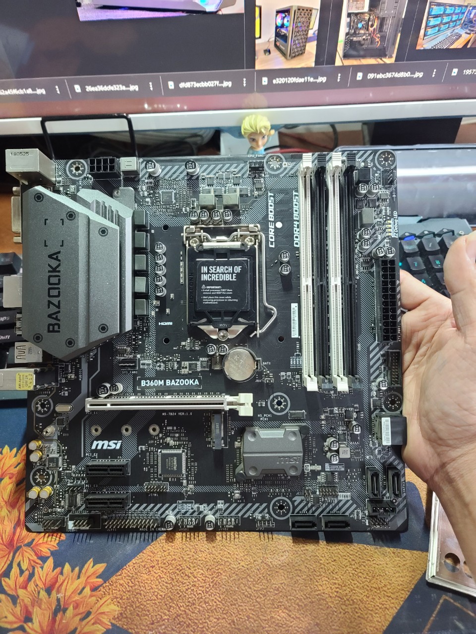 [ VI TÍNH VINH GAMING ] Main MSI B360M BAZOOKA - bảo hành 12 tháng hàng mới 95% - Hỗ trợ cpu gen 8/9