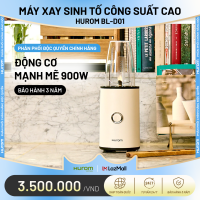 Máy xay sinh tố Hurom Blender 900W - Bảo hành chính hãng 3 năm - Phân phối độc quyền tại Việt Nam