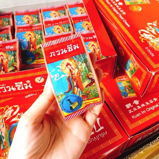 [HCM]Kem Sâm Cô Tiên Thái Lan Dưỡng Trắng Mịn Da lố 12 hộp