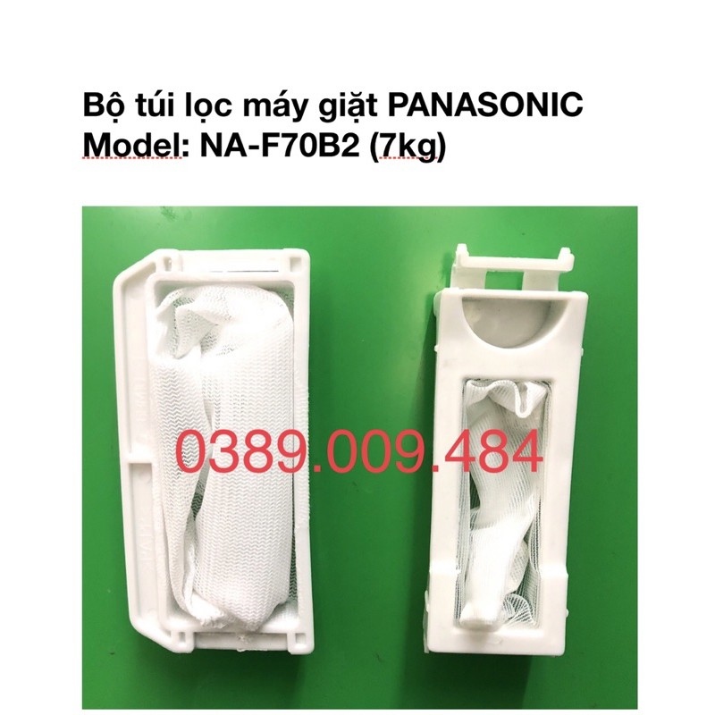 Hot-selling household goods Bộ túi lọc máy giặt Panasonic NA-F70B2 (7kg)