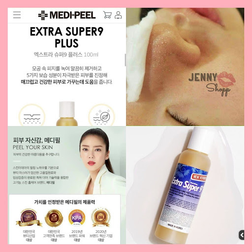 [Hcm]Dung Dịch Ủ Mụn Đầu Đen Medi Peel Extra Super 9+ 100Ml