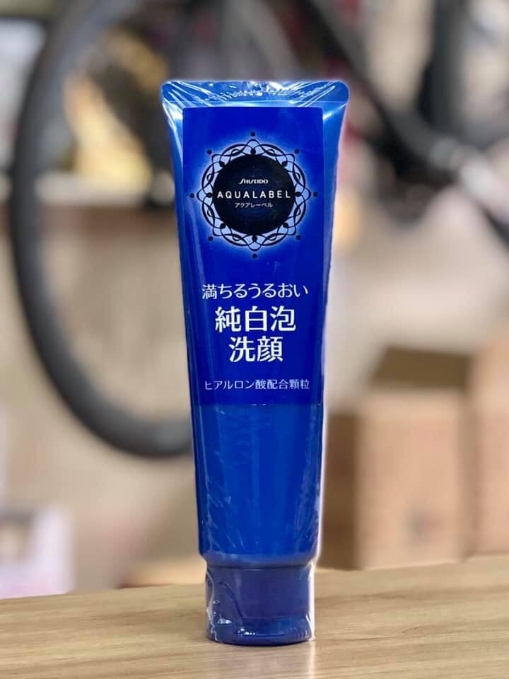 Sữa rửa mặt Aqualabel Shiseido 130g nội địa Nhật chuẩn chính hãng