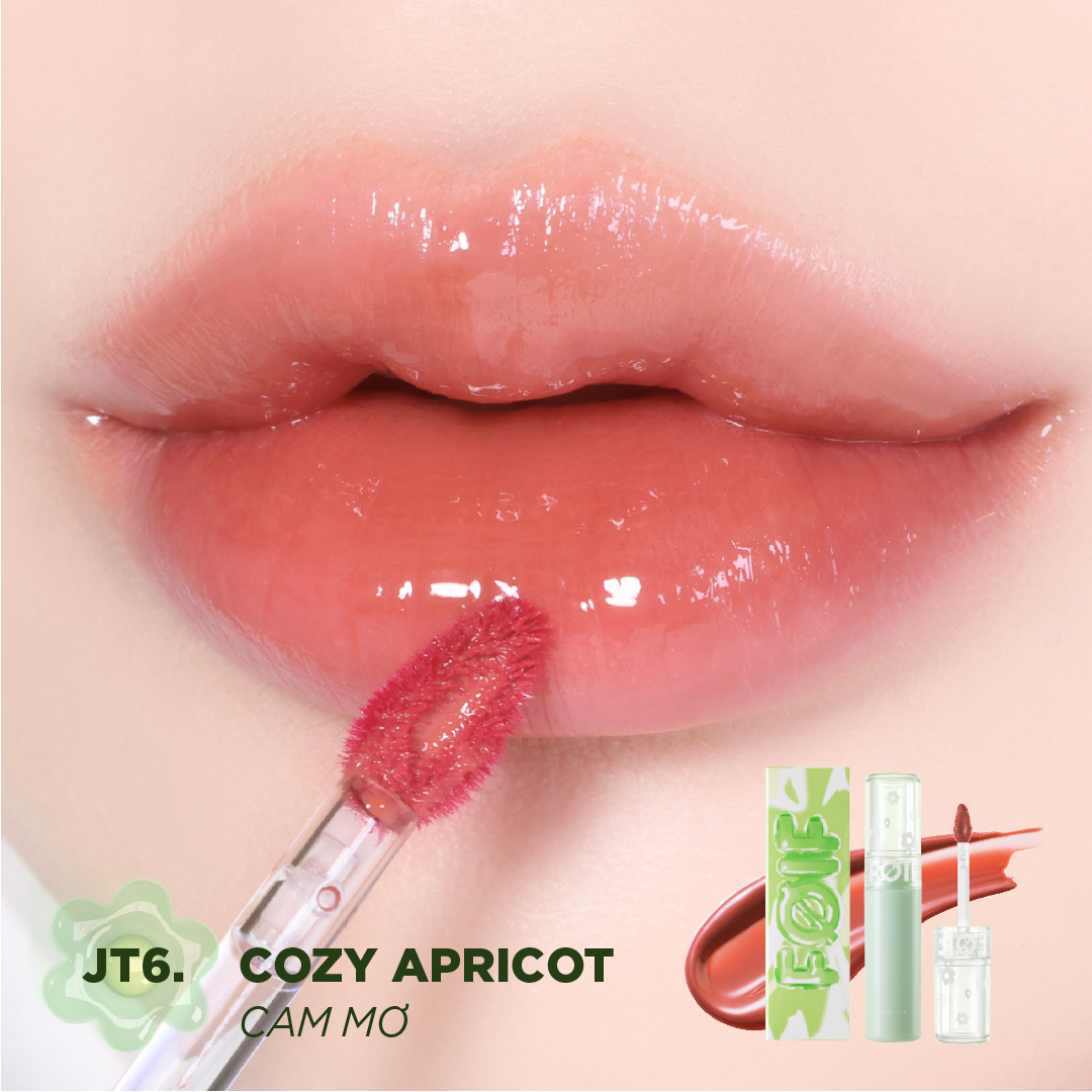 [NEW][JT1-JT10][FOIF by MERZY] Son Tint Bóng Thuần Chay, Ẩm Mọng, Bền Màu FOIF Juicy Fit Tint 3g