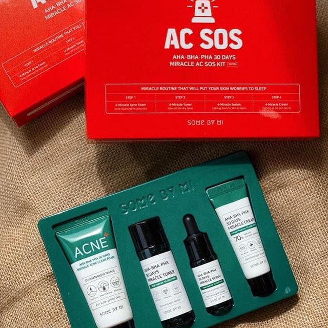 Set Mini Trị Mụn Some By Mi Aha - Bha - Pha 30 Days Miracle Starter Được Sản Xuất Từ Các Thành Phần Lành Tính Đảm Bảo Chất Lượng Như Mô Tả An Toàn Cho Người Sử Dụng