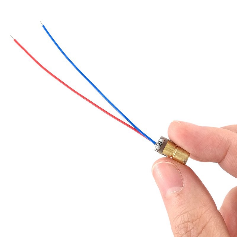 Đầu phát tia laze 5mW Module diode Laser sáng đỏ hội tụ 3V-5V 40mA 650nm