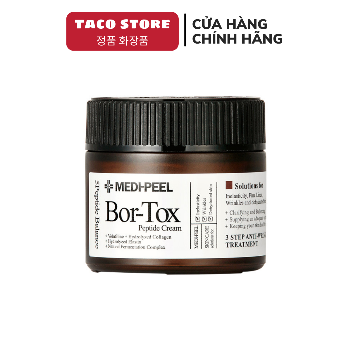 Kem Dưỡng Căng Bóng Medi Peel Bortox Peptide Cream 50Ml