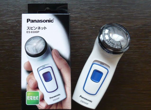 [Dùng pin] Máy cạo râu Panasonic ES6500P-W Nhật Bản