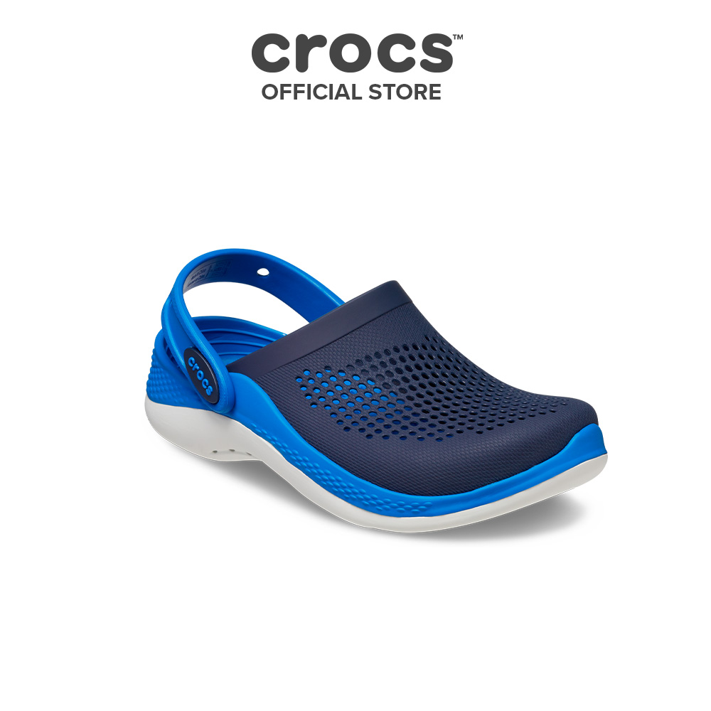 Giày Clog Trẻ Em Crocs Literide 360 - Navy/Bright Cobalt