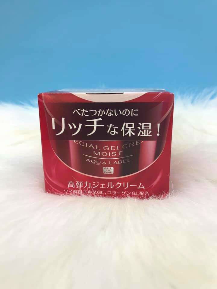 Kem Dưỡng Shiseido Aqua Specials Red Label 5 In1 (90G)