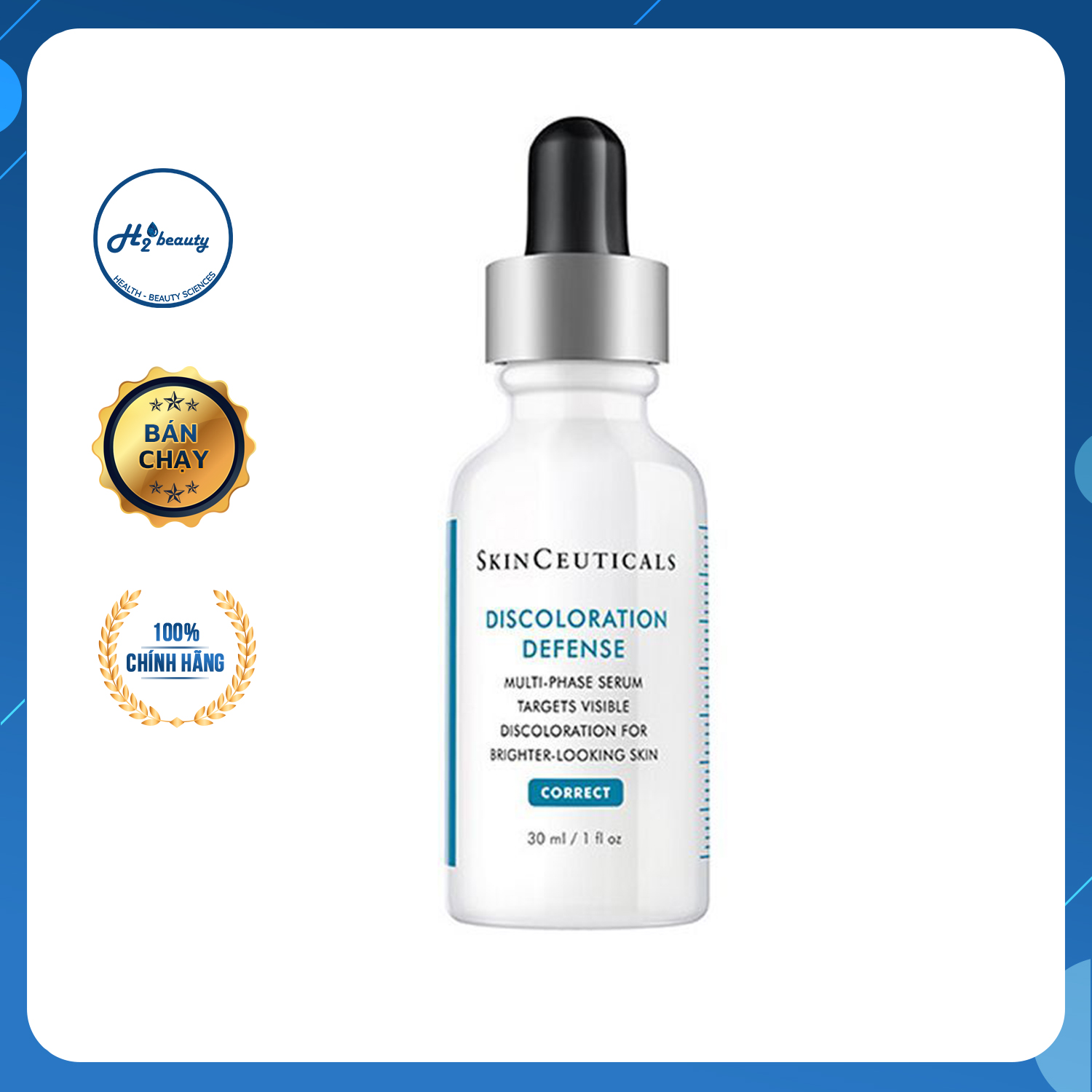 💓💓[HÀNG CÔNG TY NHẬP KHẨU ] Serum trắng da chống lão hoá Skinceuticals Discoloration Defense - 30ml