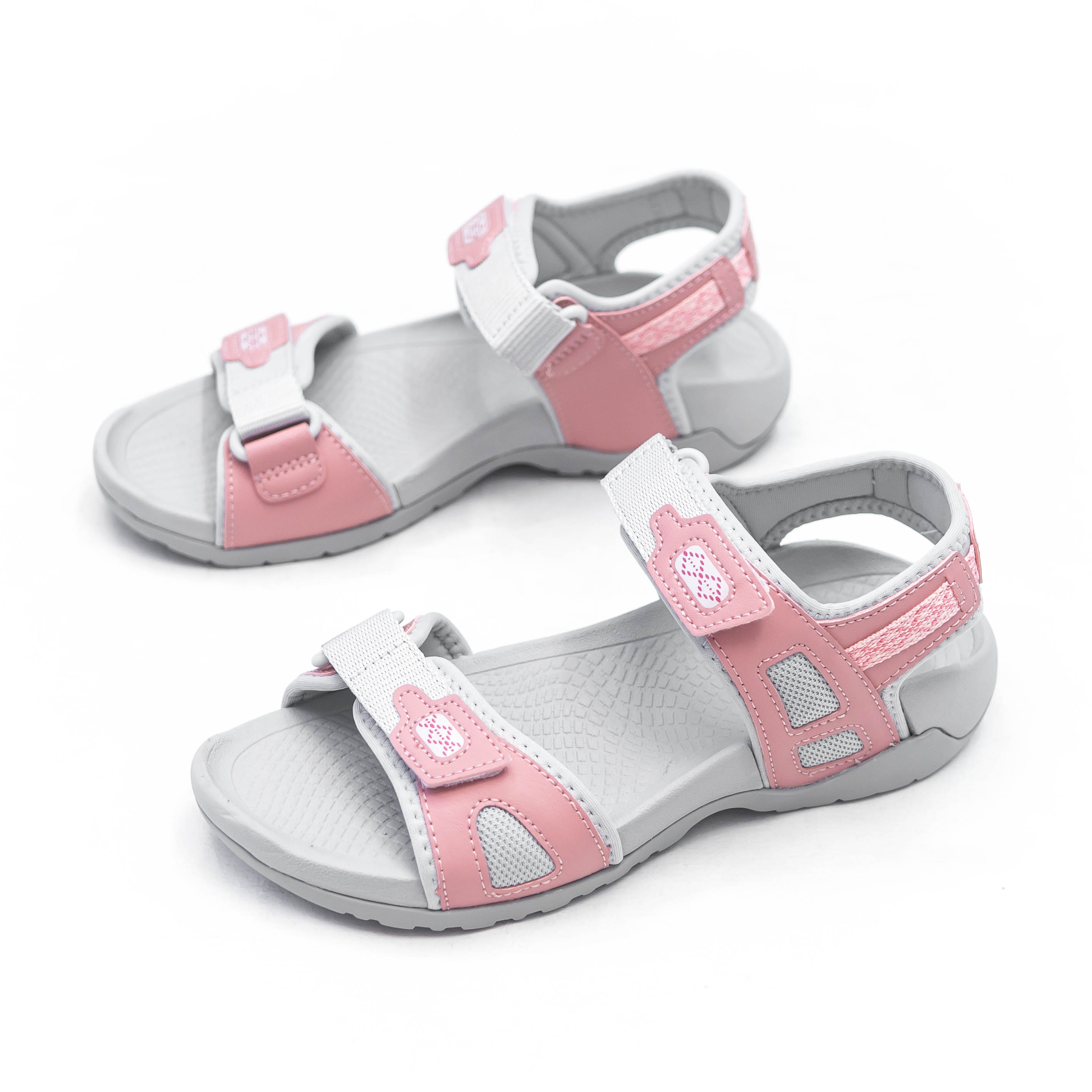 [Hoàn Xu] GIÀY SANDAL QUAI HẬU HỌC SINH NỮ BITIS BYW000300 (ĐEN + HỒNG + KEM) - BITIS