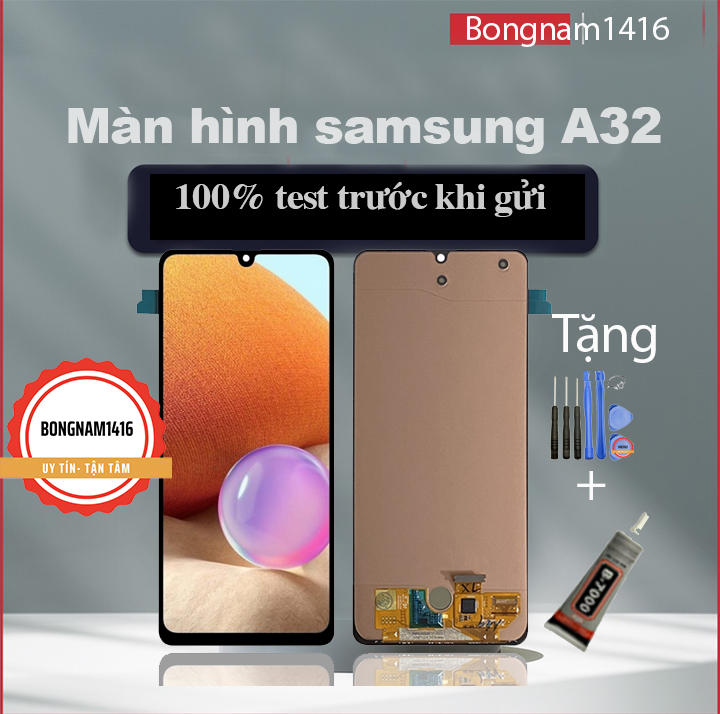 Màn hình samsung a32 tặng kèm bộ sửa 8 trong 1 và keo dán Màn