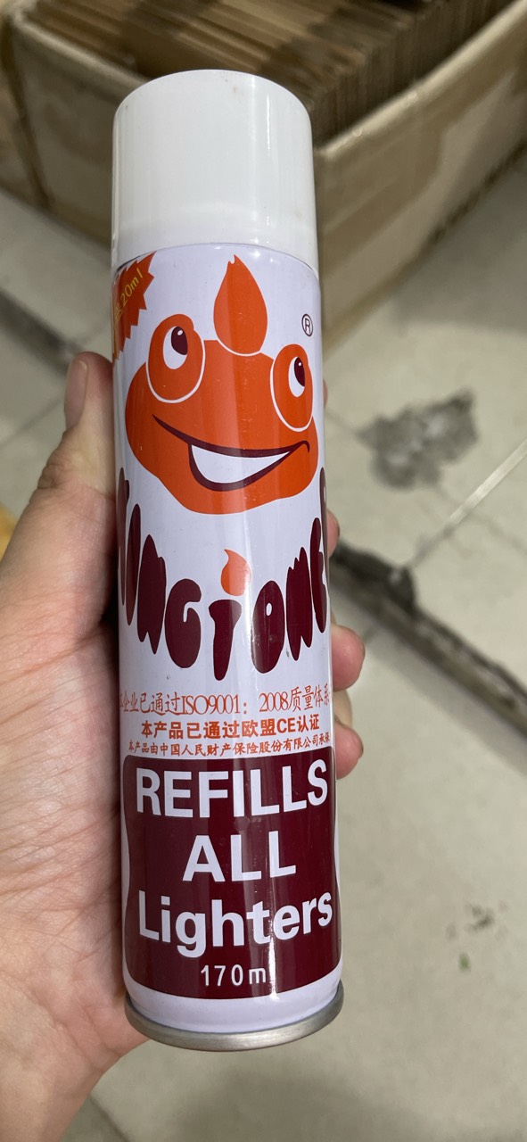 hộp quẹt bật lửa khè ho nét 626 gas lộ thiên rảnh tay