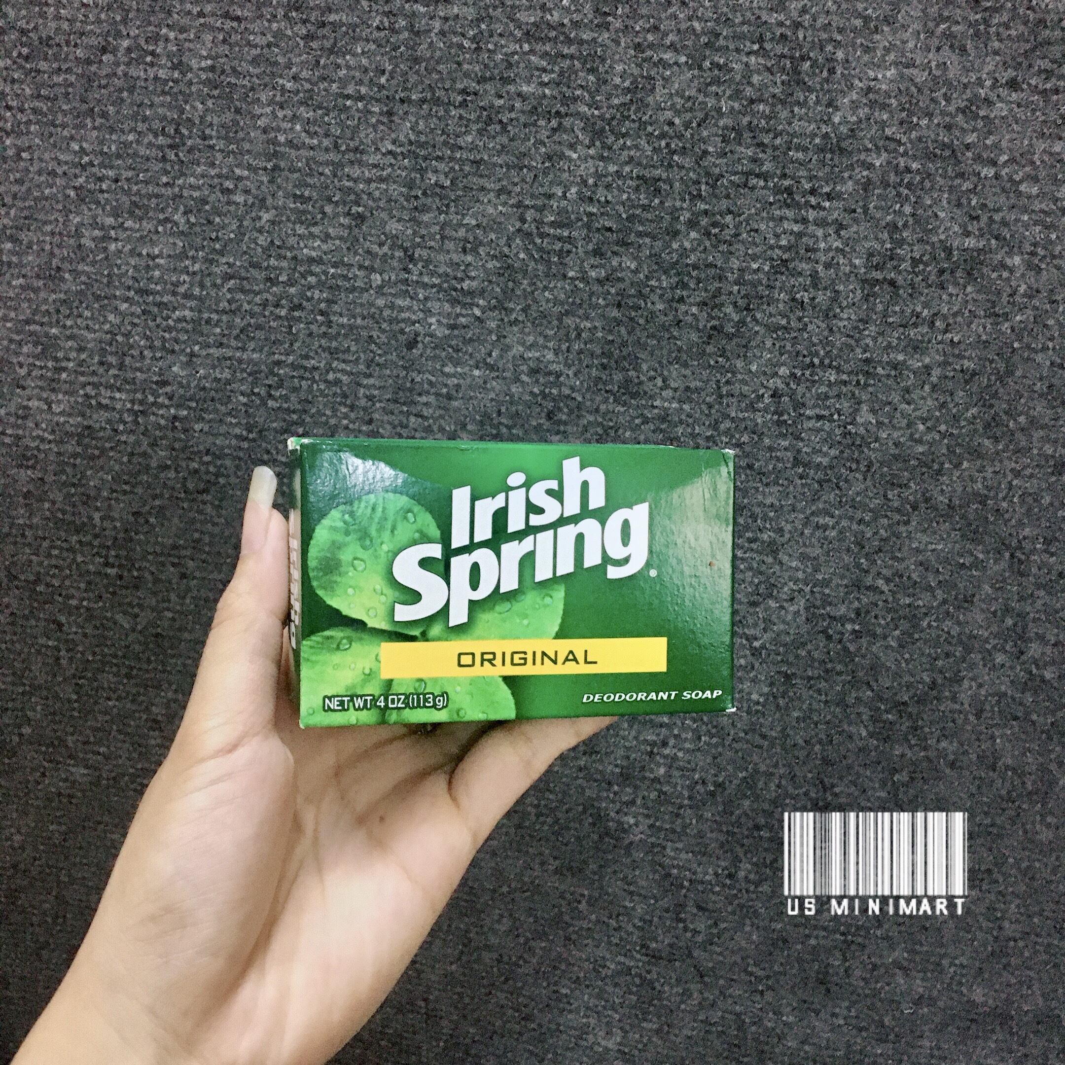 [Xà Bông Cục] Irish Spring 113G - Dove 106G - Us Minimart