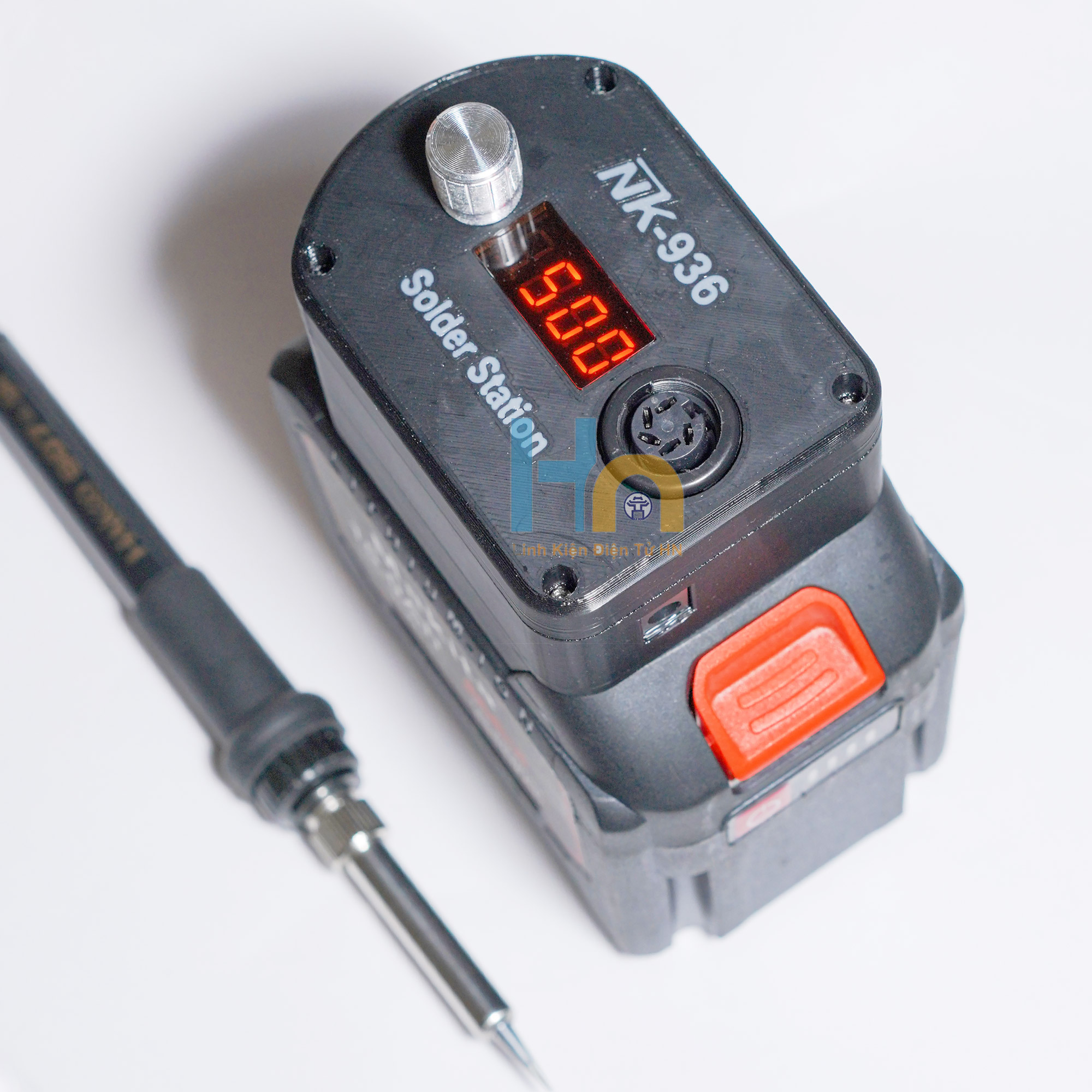 Makita 936 - Mỏ Hàn Điện Di Động Sử Dụng Pin, Chỉnh Nhiệt Lên Tới 510 Độ C