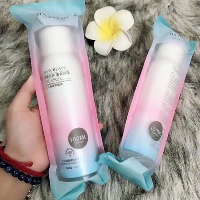 [Hcm]Xịt Chống Nắng Make Up Phun Sương Maycreate Spf 35+ 150Ml