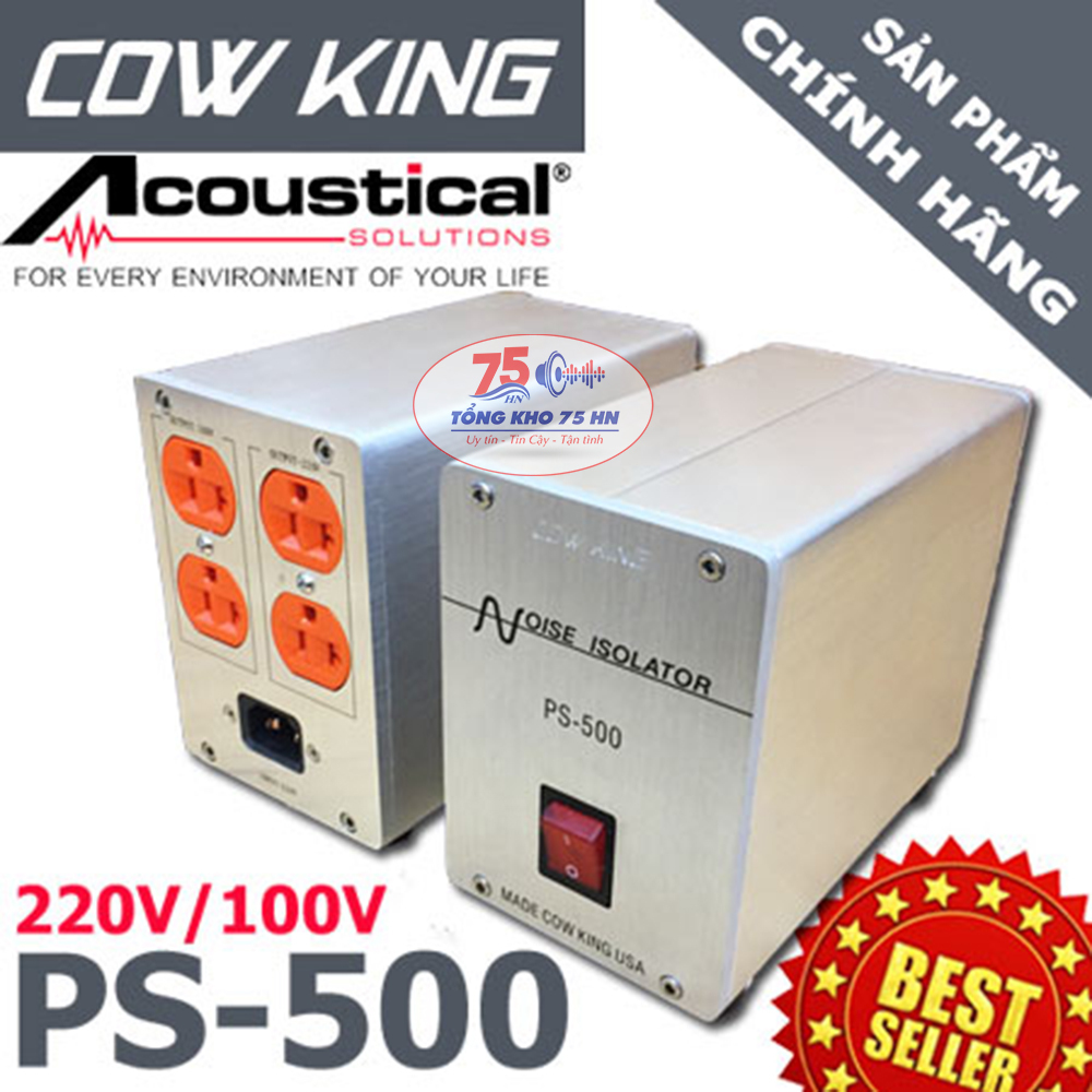 Biến áp cách ly AUDIO 220V/100V - COWKING PS500 USA