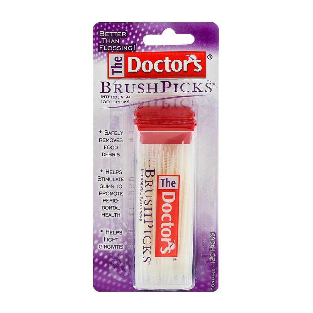 Tăm Nha Khoa The Doctors Brushpicks (120 Cây)