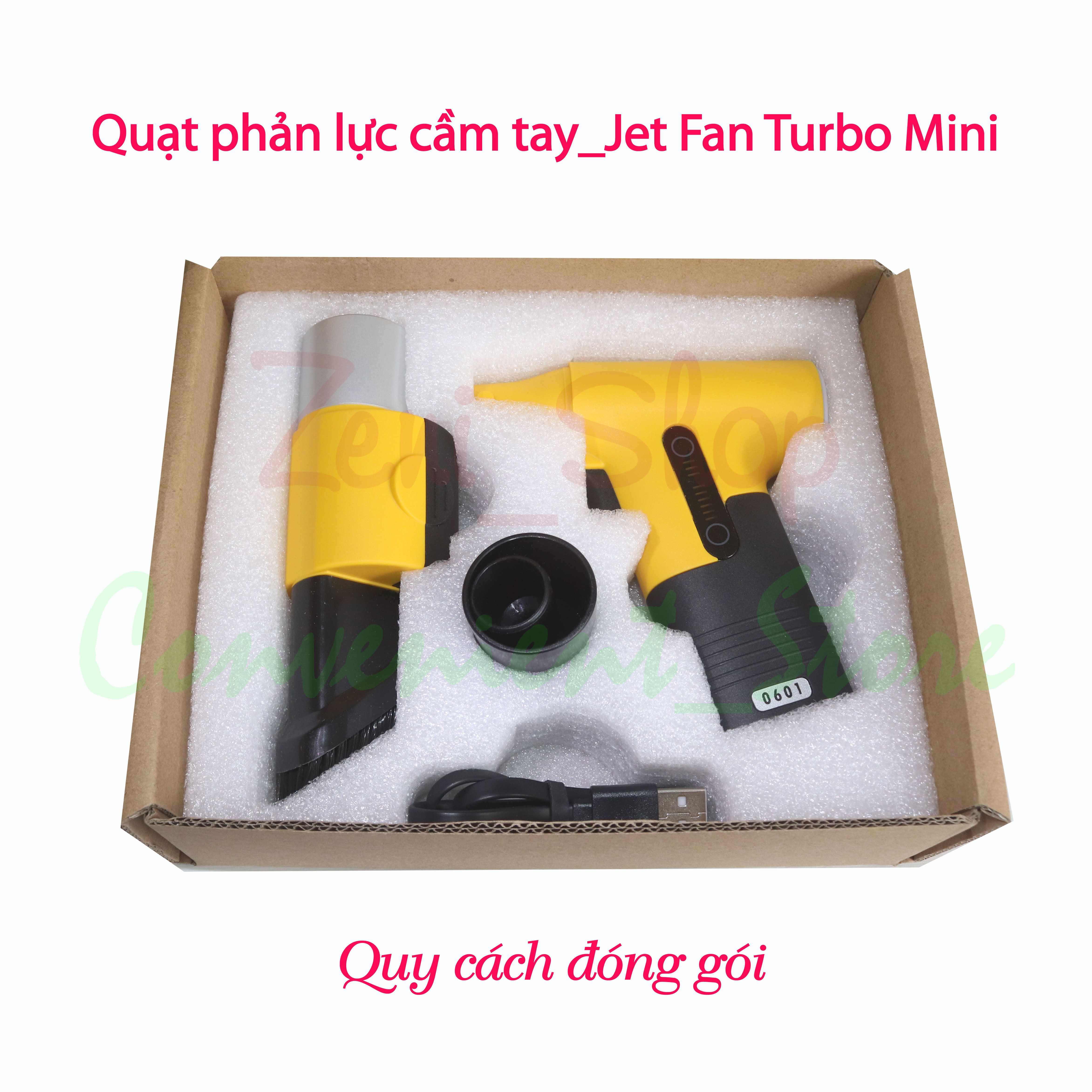 Quạt phản lực cầm tay_Jet Fan Turbo Mini