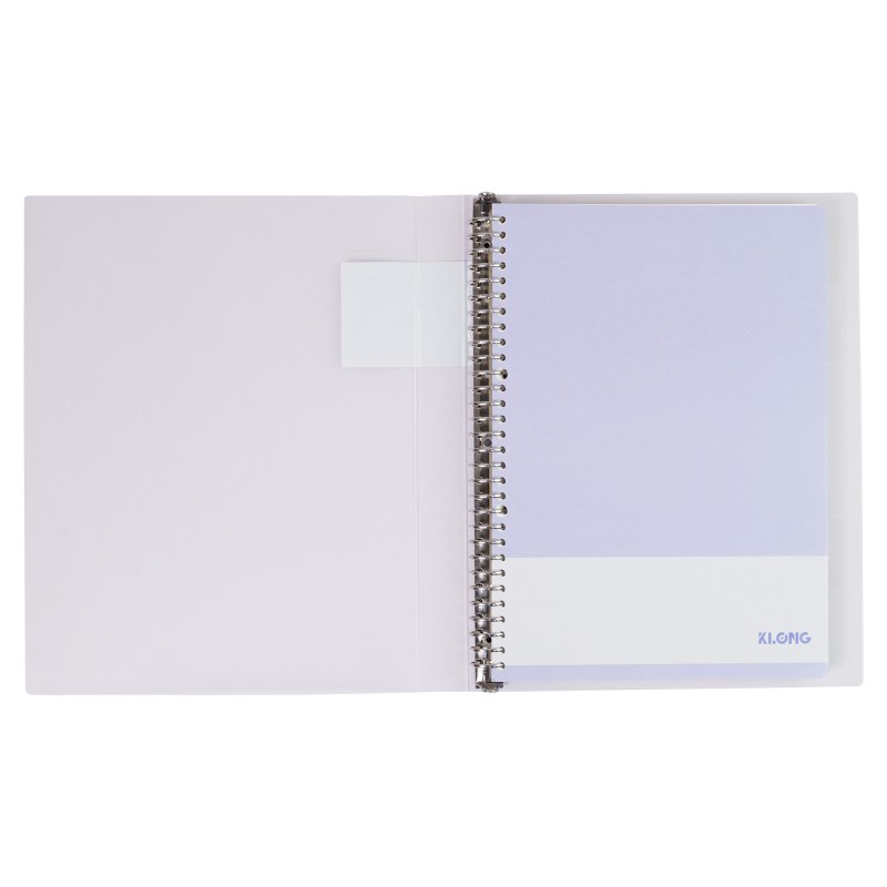 Ruột sổ còng A4 100 tờ (200 trang) caro - kẻ ngang nét đứt 100gsm Klong 30 chấu giấy refill thay thế