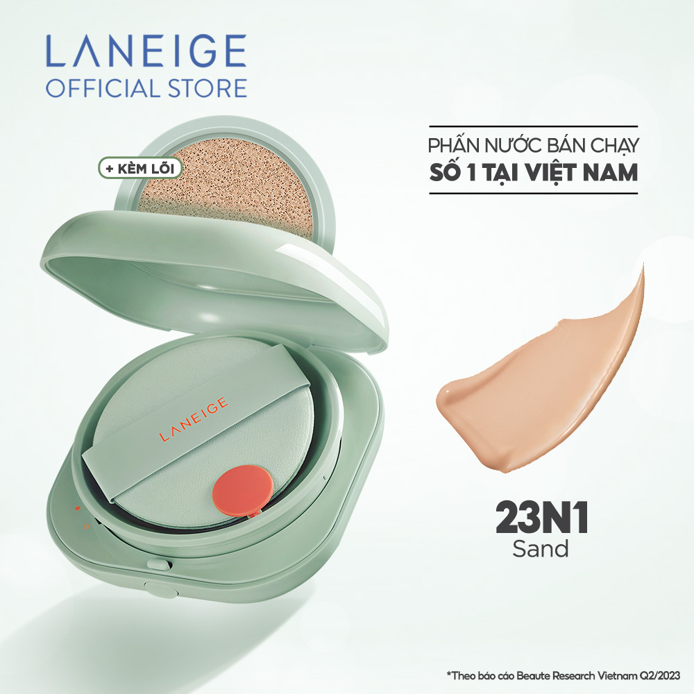 Phấn Nước Che Phủ Mịn Lì 50H Laneige Neo Cushion Matte 15G + Kèm Lõi